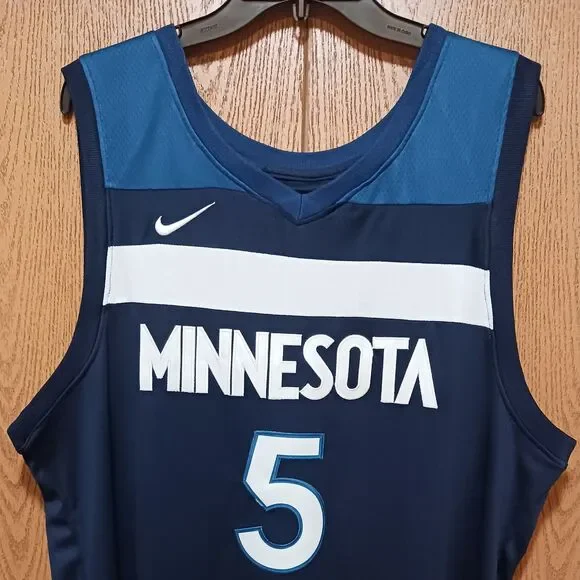 Anthony Edwards (Nike)-(Minnesota)-(Blue)-(Jersey)-(New Condition)-(SizeXL)-$100 - Picture 3 of 11